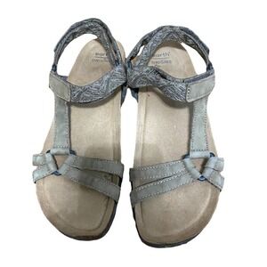 Earth Origins Sandals women's size‎ 10 Leather Orono Fern